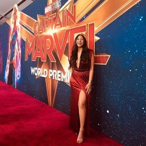 XS Red Hollywood Black Cake by Erika Mark